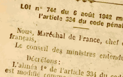 6 août 1942 : le jour où la France a réintroduit la discrimination pénale de l’homosexualité